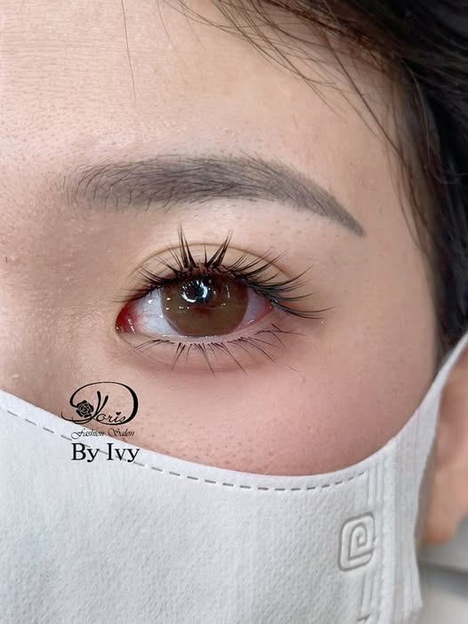 【台南中式美睫】濃又不會像扇子的漫畫款