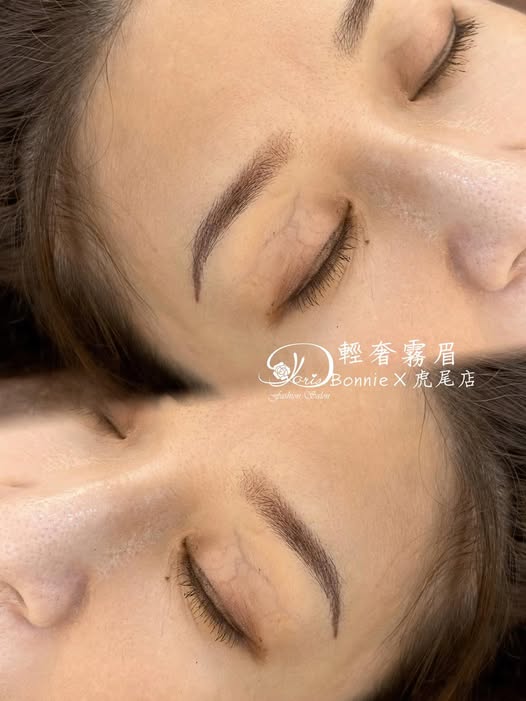 【雲林霧眉】眉型要自然顏色不要太深，那就邊框柔化一下唄