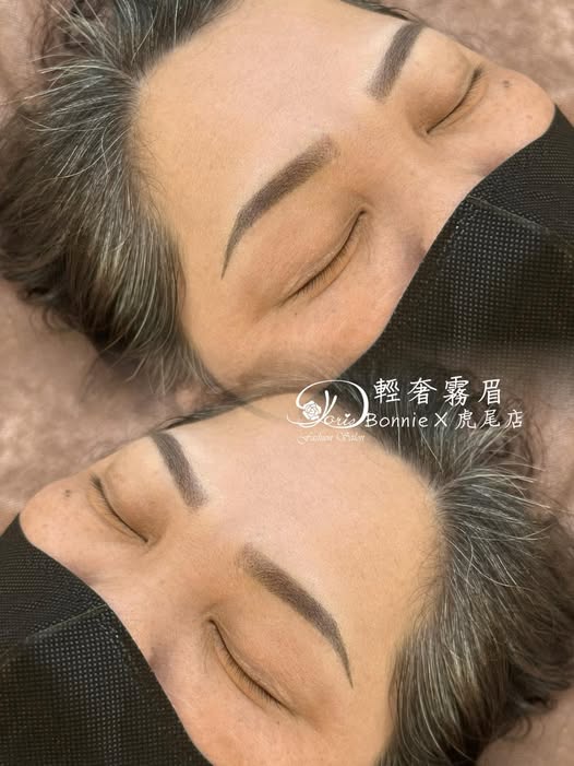 【虎尾霧眉】眉型沒有所謂的標準答案，只要你看的喜歡順眼就好