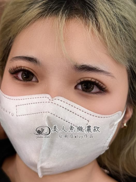 【台南美睫】接睫毛單眼皮撐出變雙眼皮