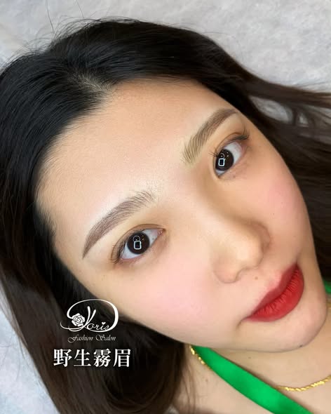 【台南飄霧眉】比機飄再多一點妝效,選野生霧眉就對了