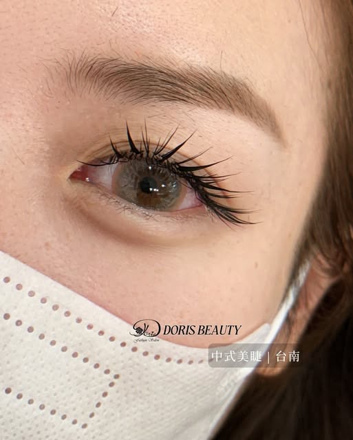 【台南美睫】國風眼線款，這款美睫拉尾和造型效果是一級棒滴